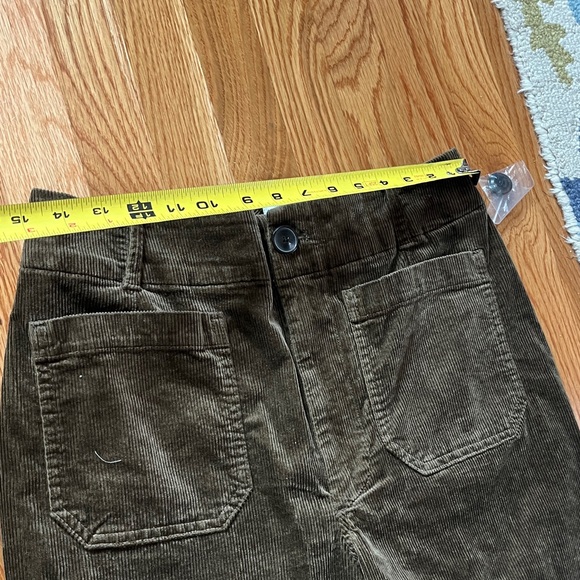Anthropologie Colette Corduroy Full-Length Wide-Leg Pants Size 30 NWT - Picture 6 of 12